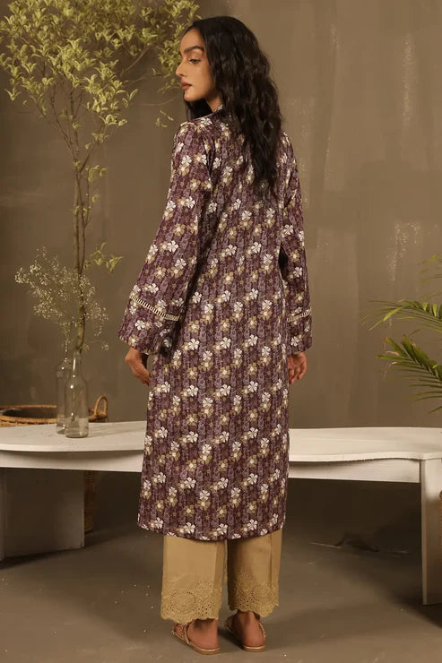 2 piece printed lawn